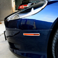 【IDFR】Aston Martin 馬丁 DB9 2004~2011 鍍鉻銀 前保桿 側燈框 方向燈框飾貼(側燈框 方向燈框)