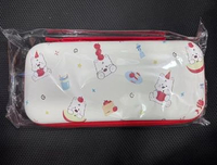 Switch 2 Pouch / Carrying Case / Storage Case Motif / Bergambar Cat Merah