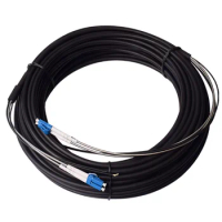 5PCS 10M LC UPC Fiber Optic Patch Cord 2 core Drop Patch Cable optical fiber cable Duplex Field Fiber cable