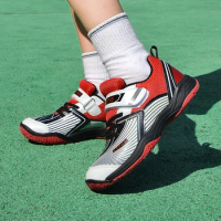 Badminton Shoes for Kids Jogging Anti-Slippery Breathable Outdoor Child Sport Shoes Sneakers Luminous tennis shoes track shoes