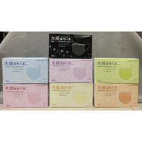C&K生活-大成醫用口罩(現貨)素色口罩/彩色口罩/黑色口罩/醫療口罩/MD雙鋼印/台灣製造