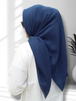 Hijab Polos Segi Empat Lasercut Bahan Voal - Voal Ultrafine - Tryspan Ultrafine