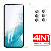 4-in-1 HD Protective Glass For Samsung Galaxy A54 5G Camera Tempered Glass Samung A54 A 54 54A A546B 6.6" Screen Protector Film