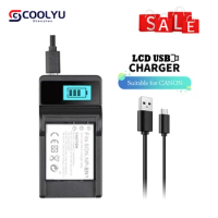 USB Cable LCD Battery Charger LP-E17 LPE17 Recharge For Canon EOS M3 M5 M6 200D 760D 750D 800D 77D Rebel T6i T6s T7i DSLR Camera