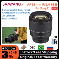 Samyang AF 85mm f/1.4 FE II Lens for Sony E E-Mount Lens Full-Frame Format Autofocus With Manual Override