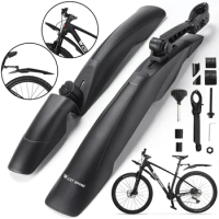 2Pcs Bike Fenders Mudguard Adjustable Bicycle Mud Guard Dustproof Cycling Splash Guard Bicycle Mudguard Cycling Accessories