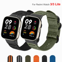 Nylon band For Xiaomi Redmi Watch 3 Redmi Watch 2 lite MI Watch lite Sports Women Men Wrist Strap Loop For Mi Watch 3 Lite