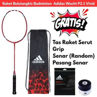 Raket Bulutangkis Badminton Adidas Wucht P2.1 Vivid Red