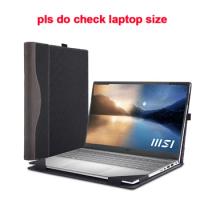 Case For MSI Modern 15 A11 A4M A5M Prestige Summit E15 B15 Laptop Sleeve 15 Detachable Notebook 15.6 Cover Bag Gift