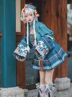 公司貨 免運 原創設計小僵尸lolita萬圣節JSK日常輕lo連衣裙洛麗塔女裝 快速發貨