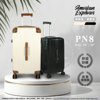 American Explorer 美國探險家 30吋 PN8 行李箱 胖胖箱/運動箱 大容量 終身保修 防爆拉鏈 旅行箱 避震雙排輪 輕量 霧面 拉桿箱