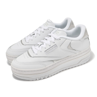 Reebok 休閒鞋 Club C Extra 女鞋 男鞋 白 灰 厚底 增高 復古 100033109