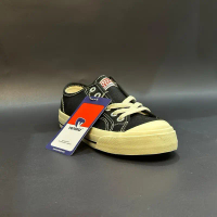 Sepatu Ventela Basic Low Black White
