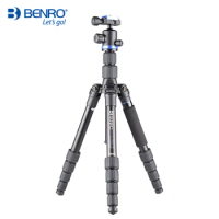 Benro IF19 Tripod Aluminium Portable Travel Tripods For Camera Reflexed Monopod 5 Section Carrying Bag Max Loading 8kg DHL Free