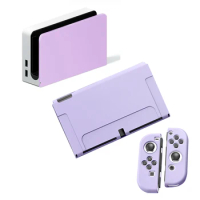 Protection Case Kit Compatible with Nintend Switch Game Console PC Hard Cover and TV Dock Stand Protective Shell Skin Accessory