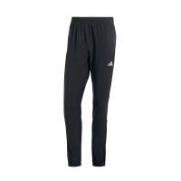 【adidas 愛迪達】Run It Tko Pant 男 長褲 運動 慢跑 訓練 吸濕排汗 拉鍊口袋 反光 黑(IL7187)