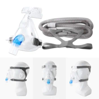 CPAP Full Face Mask Respirator Ventilator Nasal Nose Mouth Mask CPAP Auto CPAP COPD BiPAP Anti Snore Sleep Apnea Snoring Mask