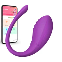 G Spot Dildo Vibrator Wear Vibrating Egg Clit Female Vibrating Panties Wireless APP Remote Sex Toys Rechargable for Women