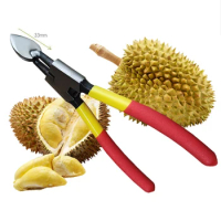 Durian Opener Sheller clip Clamp Manual Shelling Tool Easily Opening Durable Durian Peel Breaking Tool for Kitchen Fruits Shop