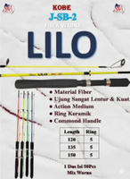 Joran Kobe Lilo 150 cm | Joran Spinning Fiber 135 cm