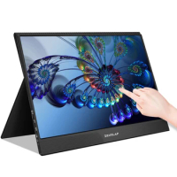 ZEUSLAP 15.6" FHD IPS Touch Portable Screen for Samsung Dex Macbook Pro PS3/4/5 Xbox Switch PC Computer Second Extend Monitor