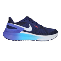 NIKE AIR ZOOM STRUCTURE 25 男緩震慢跑鞋-路跑 DJ7883-017 深藍白粉