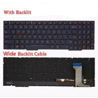 New Laptop Rreplacement Keyboard for Asus ZX53VD FZ53VD ZX553VD FX753VD FX53VD ZX73 GL753
