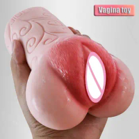 Masturbators?for Men Ass Dual Channel Artificial Vagina Anal Male Masturbator Stimulate Sex Machine Anus Sexy Penis Pussy Toys
