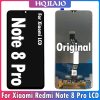 6.53'' Original AMOLED For Xiaomi Redmi Note 8 Pro LCD Touch Screen Display LCD For Xiaomi Redmi Note 8 Pro M1906G7G LCD