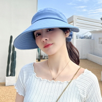韓版夏季防紫外線帽子女漁夫帽日系帽子水桶帽百搭盆帽遮陽防曬潮