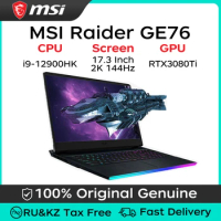 MSI Raider GE76 Gaming Laptop 17.3 Inch IPS Screen i9-12900HK ssd nvme m2 2TB RTX3080Ti Laptop Computer Netbook