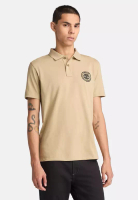 Timberland 男款刺繡圖案短袖Polo衫