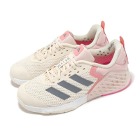 【adidas 愛迪達】訓練鞋 Dropset 3 Trainer W 女鞋 粉 支撐 多功能 運動鞋 愛迪達(ID8635)