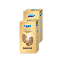 【Durex 杜蕾斯】杜蕾斯真觸感裝衛生套8入x2盒(共16入)