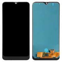 for Samsung Galaxy A30S SM-A307 Black Color Super AMOLED LCD Screen and Digitizer Assembly