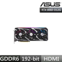 【ASUS 華碩】ROG-STRIX-RTX3060-O12G-V2-GAMING 顯示卡(鎖算力)