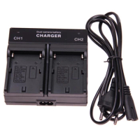 Dual Channel Battery Charger For Nikon EN-EL3e D700 D300S D300 D200 D100 D90 D80