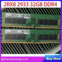 1 PCS Desktop Memory DIMM RAM For Samsung 2RX8 2933 32GB DDR4 PC4-2933Y M378A4G43AB2-CVF