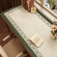 美式書桌墊寫字檯桌墊電腦辦公桌佈防水皮革墊高階感