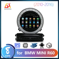 GEHANG 7" Car Radio Audio Player Multimedia GPS Android 11 For MINI Cooper Countryman R60 2011-2016 CD Wireless Carplay