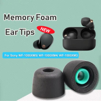 For Sony WF-1000XM5 WF-1000XM4 WF-1000XM3 Memory Foam Ear Tips Ear Cushion Replacement Earphone Earplugs Ear Buds Pads Covers