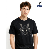 FQU Seni Jepang Lengan Panjang Hoodie Atasan Keren Kaos Bohemian Hadiah Film untuk Keluarga Fun Crew