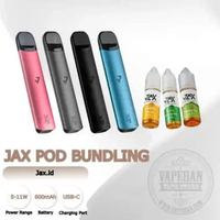 Pod Vape JAX Pod Kit 600mAh Bundling Liquid Buaqita Series By Jax Idn ROSE GOLD