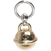 Hermes Charms Grelot銀色扣環金色鈴鐺絲巾扣環