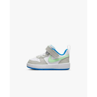 NIKE COURT BOROUGH LOW RECRAFT (TD) 幼童休閒鞋-白灰藍-DV5458005