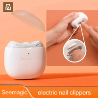 2022 Xiaomi Seemagic Electric Automatic Nail Clippers Trimmer Manicure for Adults Kids Nail Cutter Pedicure Finger Scissors Nail