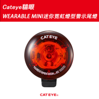 Cateye貓眼WEARABLE MINI迷你霓虹燈型警示尾燈SL-WA10