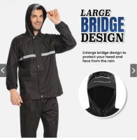 [BIG DEAL] High Quality Waterproof Motorcycle Rain Coat Motor Bicycle Outdoor Raincoat Motorbike Rai