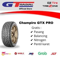 Ban Mobil GT Radial 205/55 R16 Champiro GTX Pro Terbaru Tahun 2026 Ban Mobil Xpander Civic Cortez Ri