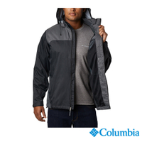 Columbia 哥倫比亞 男款-防小雨抗汙外套-黑色 URE20150BK /FW22